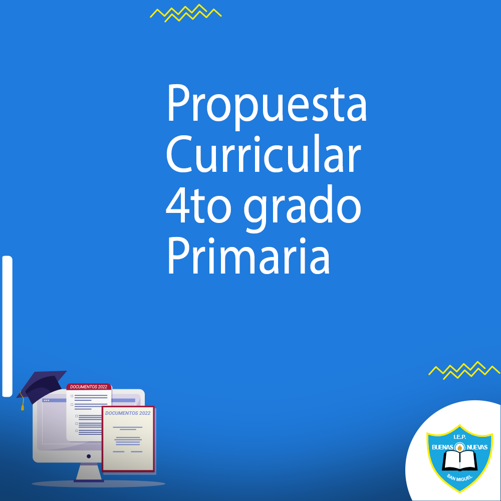 Propuesta Curricular 4to Grado Primaria